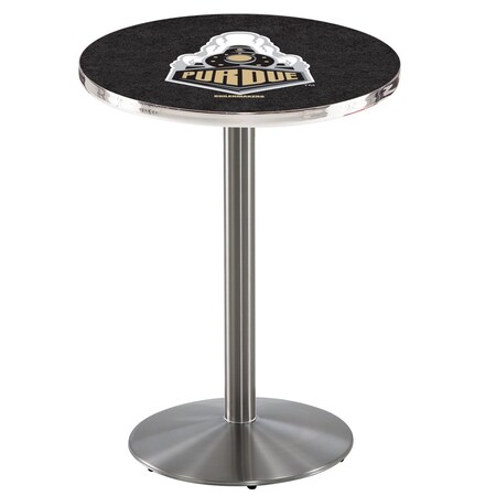 Holland Bar Stool Co 42" Stainless Steel Purdue Pub Table L214S4228Purdue